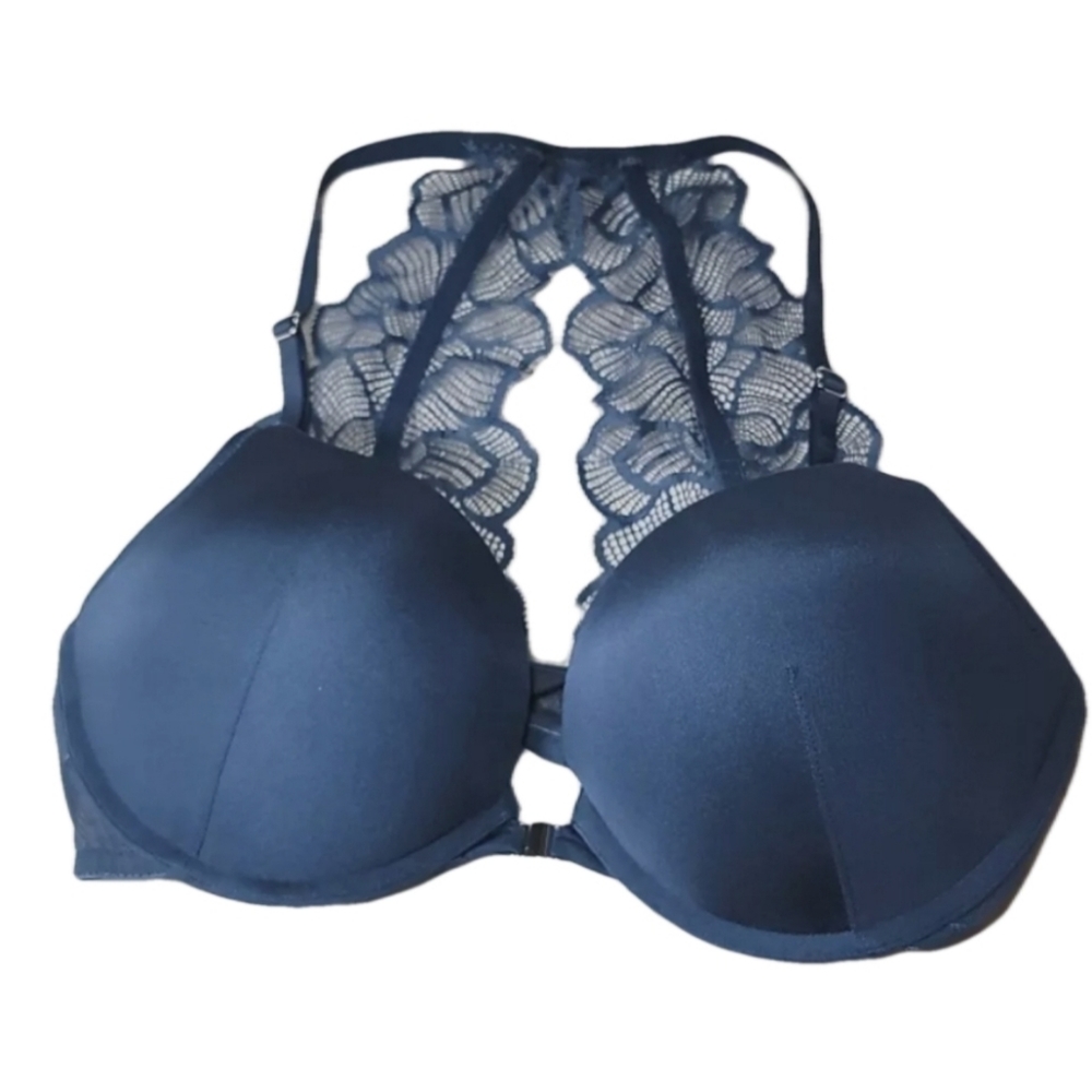 Adore Me Plunge Bralette 32D Front Hook